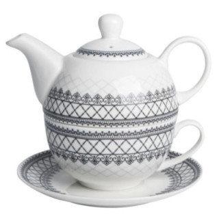 Dzbanek z filiżanką Livello 400+250ml CR5-106